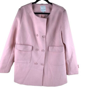 Spanner Pink Lightweight Melton Cloth size Large